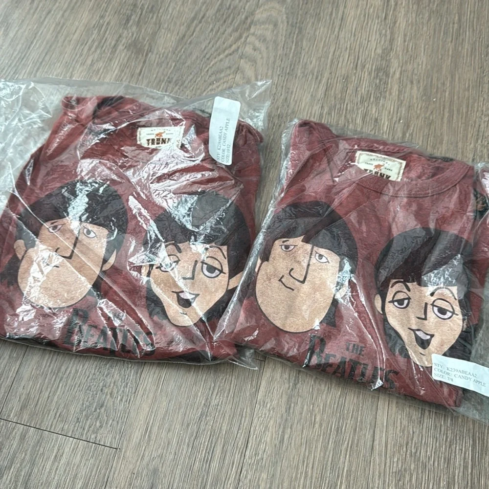 NWT The Beatles band Limited Edition Trunk long sleeved kids tshirt - Picture 6 of 6